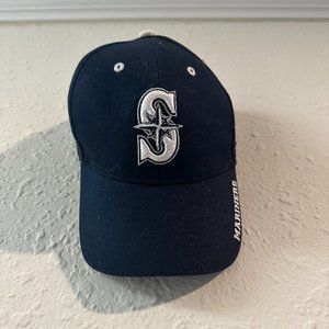 Seattle Mariners Hat - Blue w/ White Accent (Adjustable)